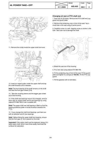 Valtra A A Tractors Service Repair Manual