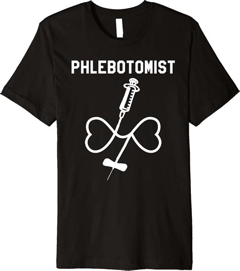 Mens Phlebotomy Butterfly Needle Love Infinity Phlebotomist