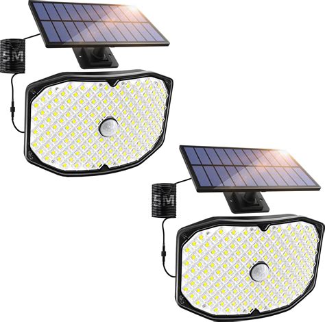 MPJ Solarlampen für Außen 56 LED Solarleuchte Aussen mit