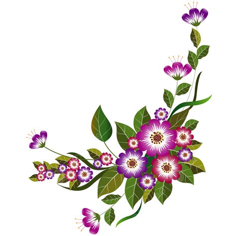 Diseño De Flores De Colores Rosa Png Flor De Color Rosa Diseño De Flores Flor Png Y Vector