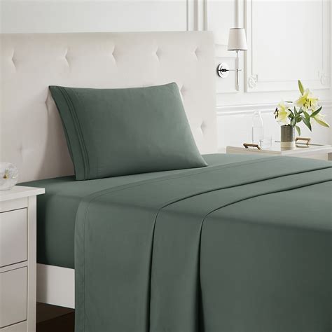 Nestl Twin Sheet Sets 1800 Series Deep Pocket 4 Piece Luxury Soft