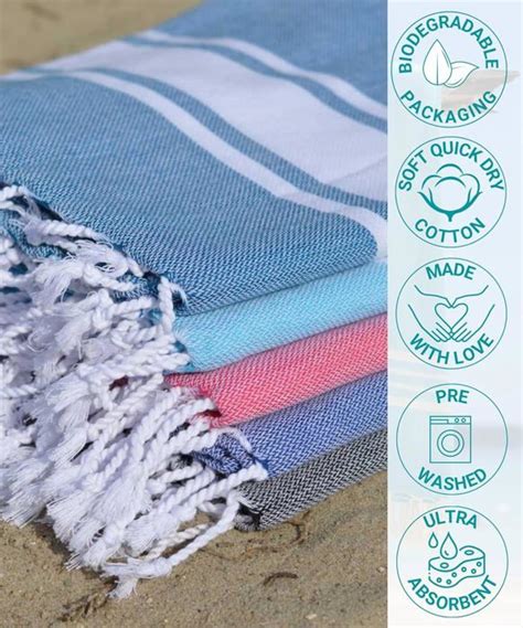 Fouta De Plage Xxl Sol X Bleu Petrol Drap De Hammam Serviette