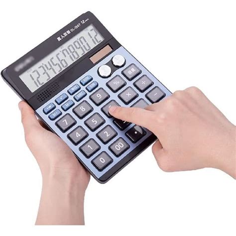 Multifonction Calculateur Scientifique Vocal Double Puissance