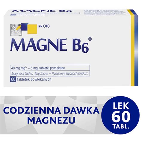 Magne B Tabletek Na Niedobory Magnezu Cena Opinie Wskazania