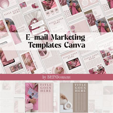 E Mail Marketing Templates Canva Masterbundles