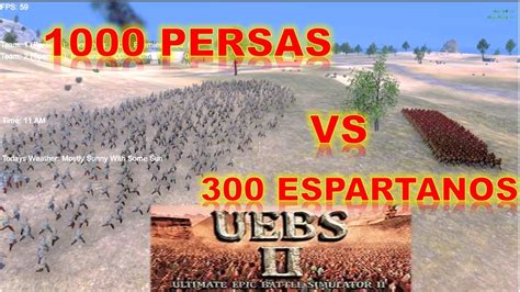 Espartanos Vs Persas En Las Term Pilas Ultimate Epic Battle