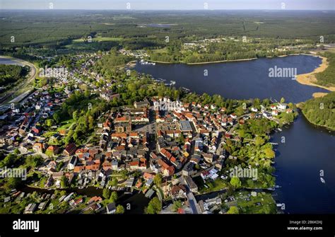 Stadt Fuerstenberg An Der Havel Luftbild Deutschland Brandenburg