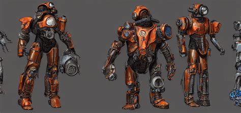 Power Armor Concept Art