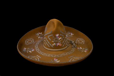 Sombrero Con Motivos Prehisp Nicos Museo De La Charrer A Cdmx