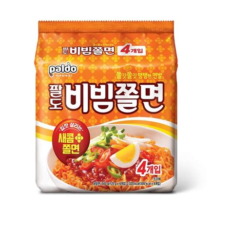 팔도 비빔쫄면 125g4입 홈플러스