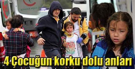 4 Çocuğun korku dolu anları Bolu Olay