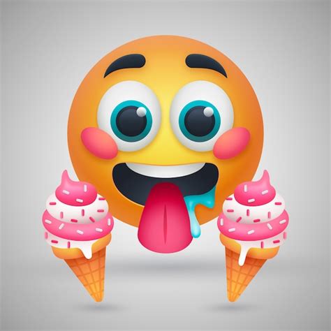 Premium Vector | Hungry emoji illustration