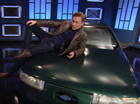 Conan Obrien Still Owns His 1992 Ford Taurus Sho With A Manual