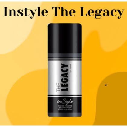 Instyle The Legacy For Men Edt Ml Perfume Shopee Malaysia