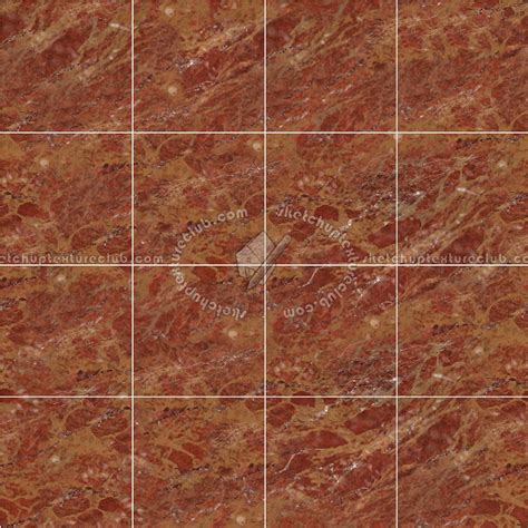 Partridge Red Marble Floor Tile Texture Seamless 14589