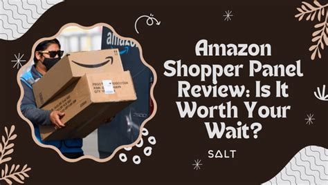 Amazon Shopper Panel Review Vale La Pena Esperar