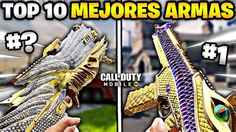 LAS 10 MEJORES ARMAS PARA RANKED EN LA NUEVA TEMPORADA COD MOBILE