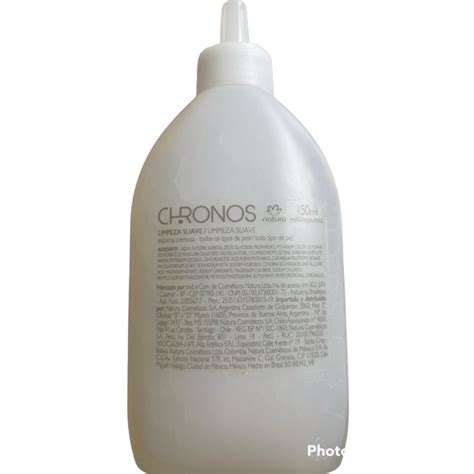 Refil Espuma De Limpeza Suave Natura Chronos 150ml Shopee Brasil