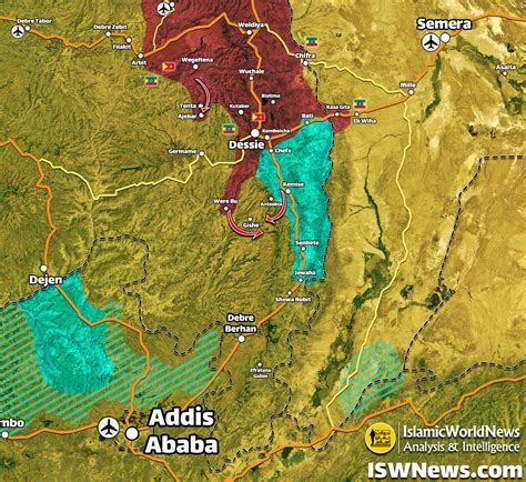 Latest Updates On Ethiopia November Map Update Islamic