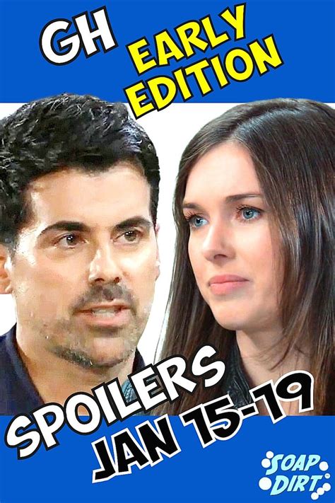 General Hospital Early Weekly Spoilers Jan 15 19 Nikolas Plots