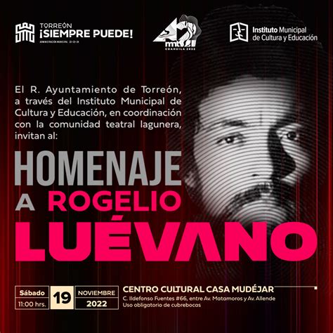 Se rendirá homenaje a Rogelio Luévano dentro de la 42 Muestra Nacional