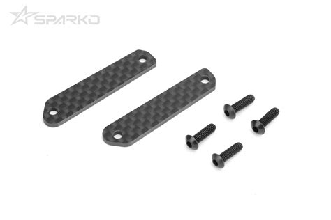 Sparko F8 Carbon Wing Mount Covers 1 5mm 2pcs Powerhobby