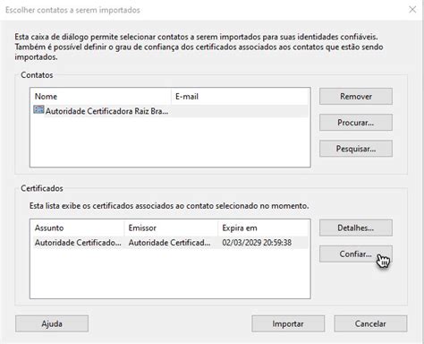 Validando Um Documento No Adobe Acrobat Reader Windows Ajuda