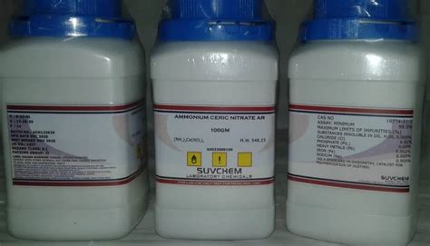 AMMONIUM CERIC NITRATE AR CERIC AMMONIUM NITRATE At Rs 2000 Kg In Mumbai