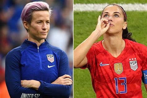 Womens World Cup Uswnts Megan Rapinoe Defends Alex Morgan