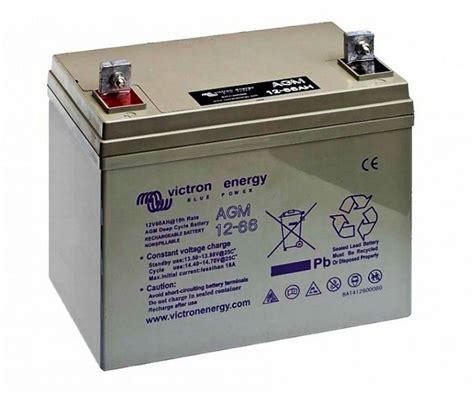 Victron Energy AGM Deep Cycle Battery 12V 66Ah BAT412600084