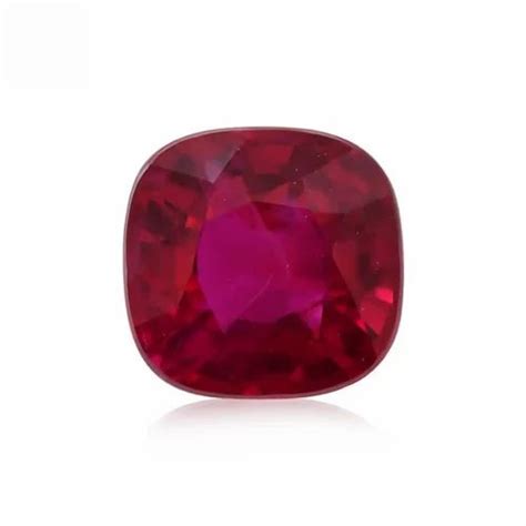 Pink Gemstone Gii Certified Natural Unheated Untreated Burma Ruby Stone