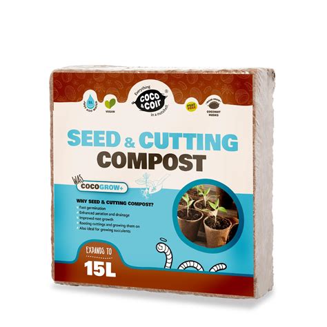 Buy Coco Coir Seed Compost Perlite Potting Mix Peat Free Coco Soil