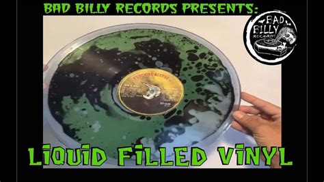 Bad Billy Records Exclusive Liquid Filled Vinyl Limited To 25pcs