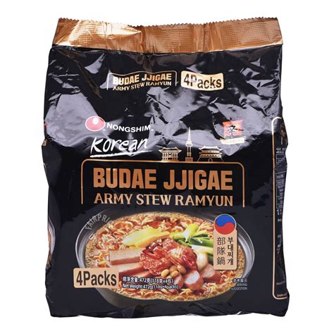 Jual Nongshim Korean Budae Jjigae Army Stew Ramyun Instant Noodle 4 X