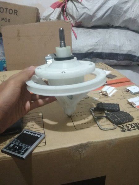 Jual GEARBOX MESIN CUCI POLYTRON Atau SHARP GERIGI 10 PULLY B Di Lapak