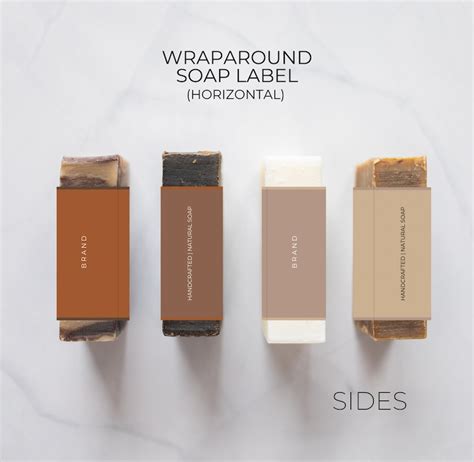 Editable Bar Soap Labels Template Canva Soap Labels Etsy