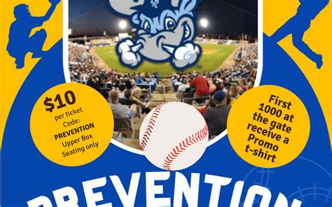 Blue Rocks Baseball Game Prevention Night 72123 The Kent County Clover