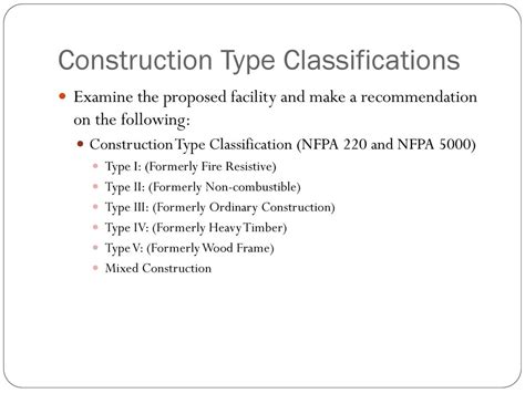 Nfpa Building Construction Types Image To U