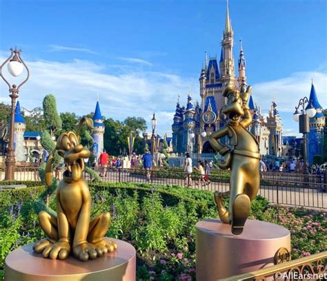 A Guide To Finding All Of The Th Anniversary Statues In Disney World