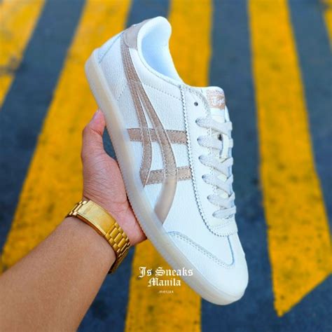 Onitsuka Tiger Tokuten White Rose Gold Free Socks And Sneaker Wipes