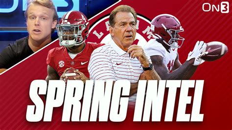 Alabama Crimson Tide Spring Spring Practice Nick Saban Qb Batttle