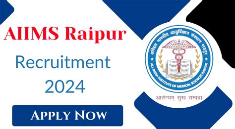 Aiims Raipur Recruitment Notification Out For Vacancies Check