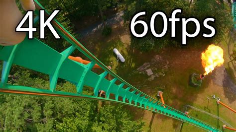 Medusa Horizon Leveled Front Seat On Ride 4k Pov 60fps Six Flags Great