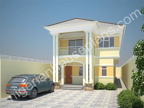 4 Bedroom Duplex Ref 4021 NIGERIAN HOUSE PLANS