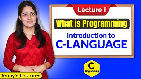 C Introduction To C Language C Programming Tutorials Youtube