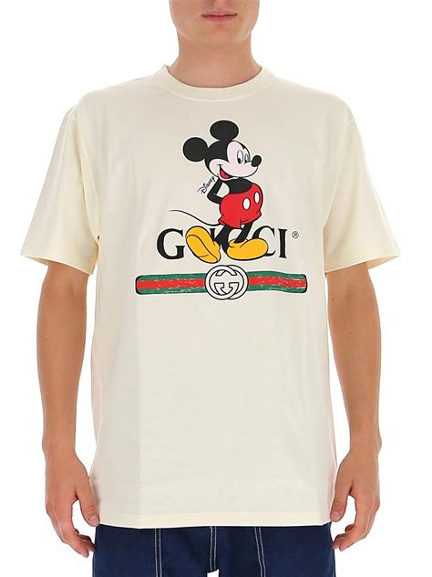 Gucci Cotton X Disney Oversized T Shirt In Beige Natural For Men Lyst