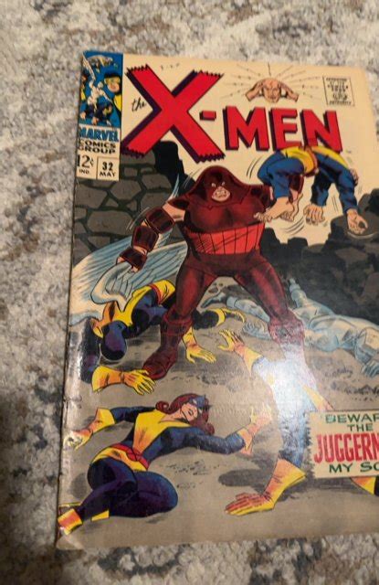 The X Men Vs The Juggernaut Comic Books Silver Age