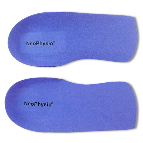 Thin 3 4 Length Orthotic Insoles Arch Support Shoe Insert Anti Slip For Plantar Fasciitis