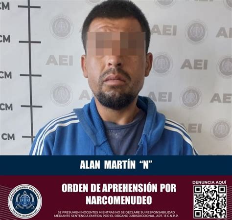 Capturan Agentes De La Fge A Sujeto Buscado Por Narcomenudeo En