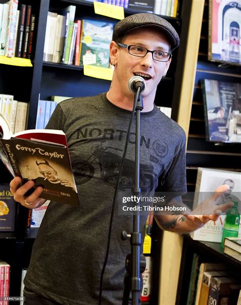 Corey Taylor Signs Copies Of His Book The Seven Deadly Sins In West